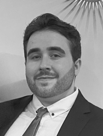 Portrait of Djed Curtis, team member at LymLive.